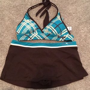 Like New Reversible Skirted Bikini Set